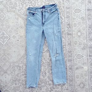 Lightly worn midrise mom jeans